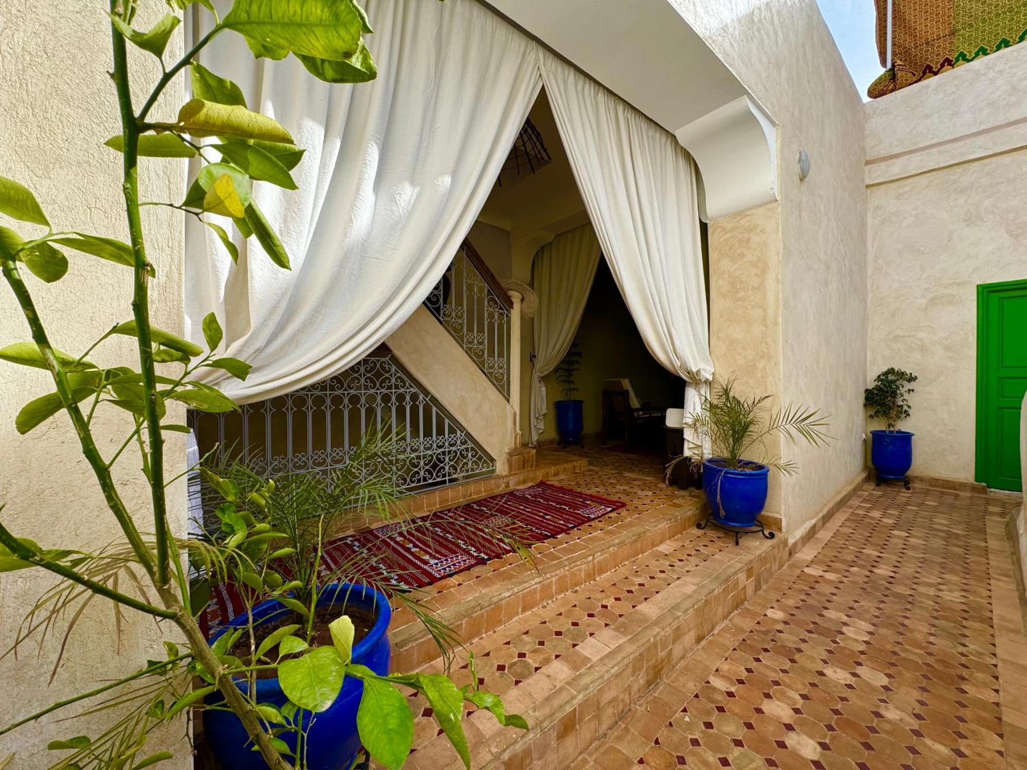 Riad Elbaroudi Marrakesh Bagian luar foto